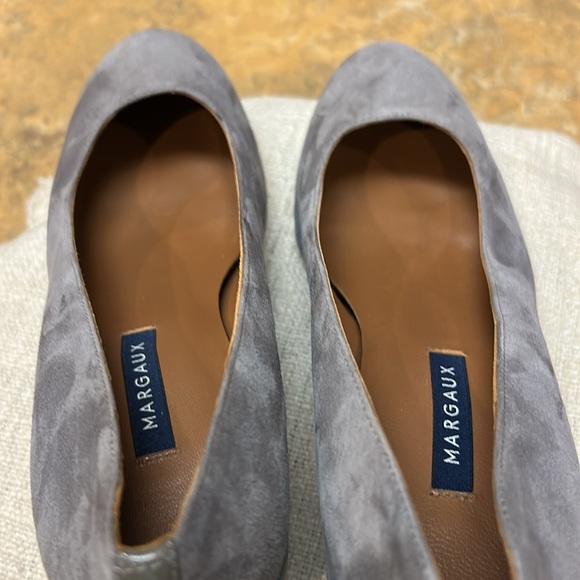 Margaux The Heel Gray Block Heel Pumps - Picture 10 of 11